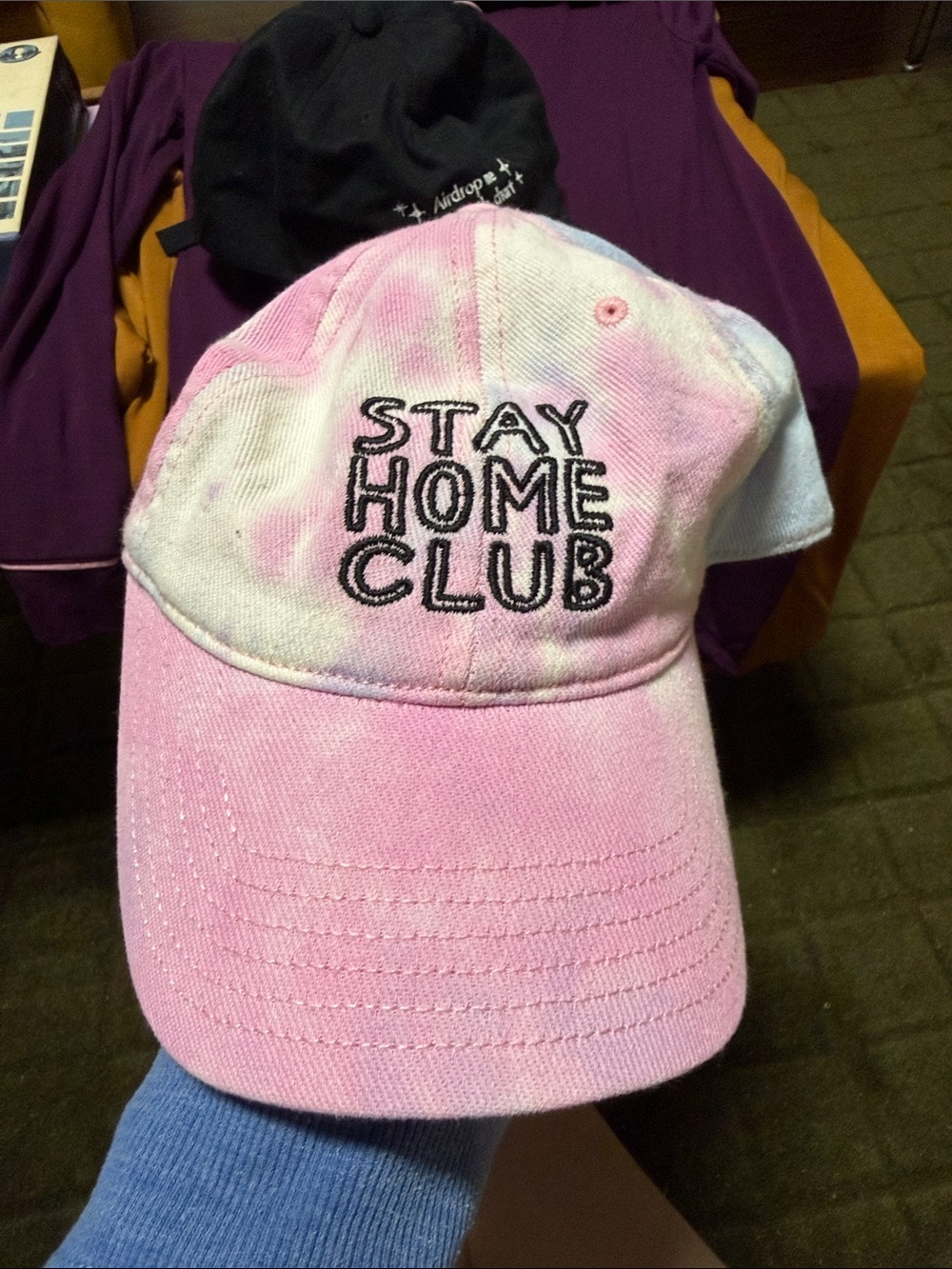 Stay Home Club Baseball Cap